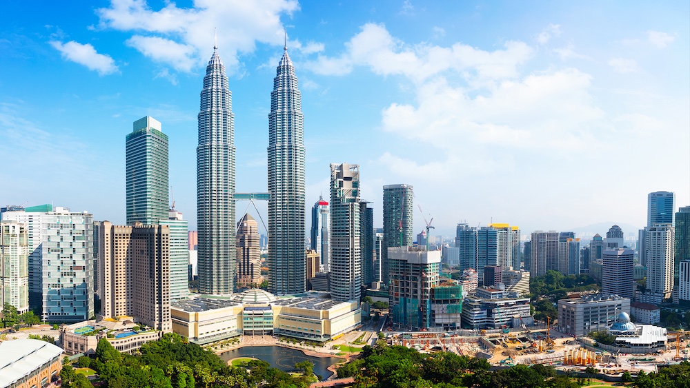 Bangunan KLCC di Kuala Lumpur