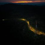 Laluan Lebuhraya Timur-Barat (JRTB) semakin bercahaya