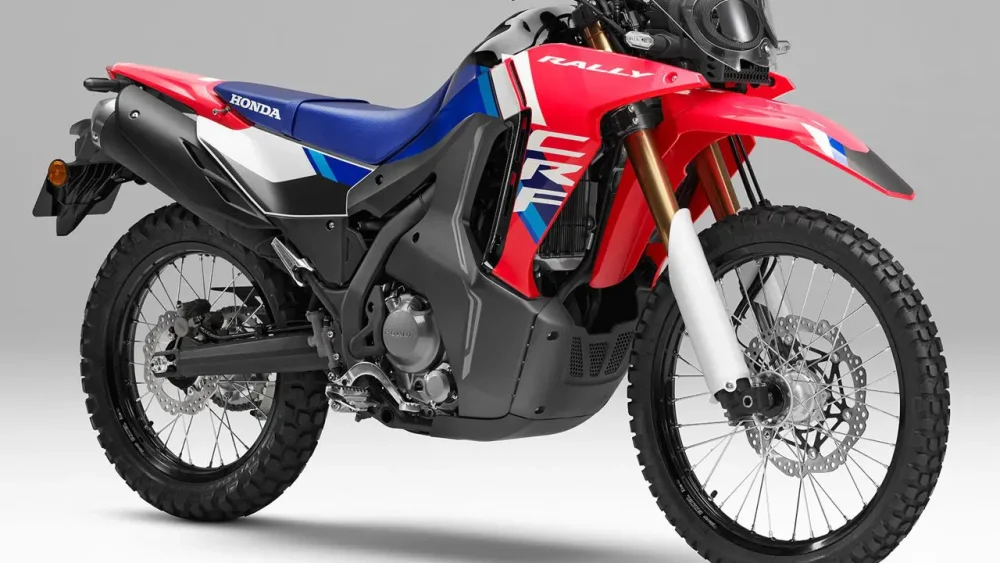 Honda CRF Rally 2025 dalam warna baharu Extreme Red