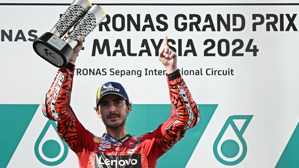 Francesco Bagnaia juara MotoGP Malaysia 2024
