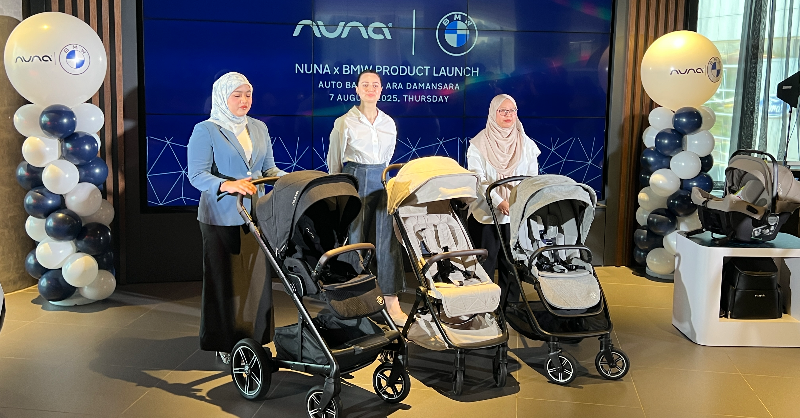 Nuna x BMW lancar tiga produk stroler bayi