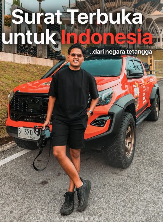 Pemandu Indonesia kagum jalan Malaysia ketika memandu di Lebuhraya Pan Borneo