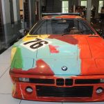 Kemalangan BMW M1 karya Andy Warhol di National Mall, AS
