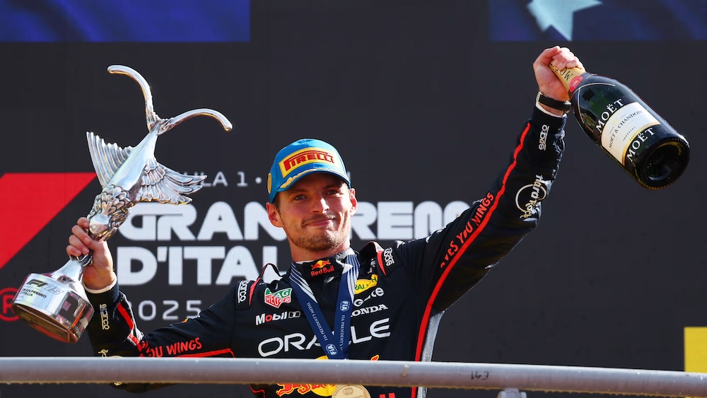 Max Verstappen juara GP Itali - F1 2025