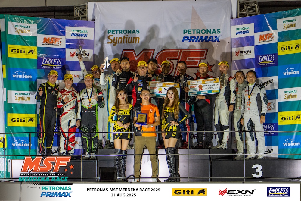 Perlumbaan MSF Merdeka Race 2025 di Litar Antarabangsa Sepang (SIC)