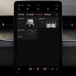 Unit infotainmen vertikal 14.5 inci Polestar 5