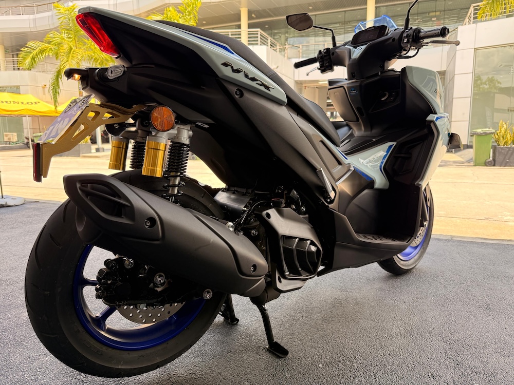 Tunggang uji Yamaha NVX 2025 di SIC
