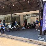 Tunggang uji Yamaha NVX 2025 di SIC