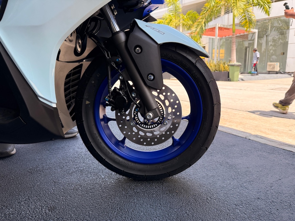 Tunggang uji Yamaha NVX 2025 di SIC