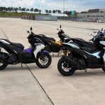 Tunggang uji Yamaha NVX 2025 di SIC