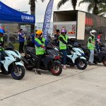 Tunggang uji Yamaha NVX 2025 di SIC