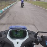 Tunggang uji Yamaha NVX 2025 di SIC