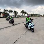 Tunggang uji Yamaha NVX 2025 di SIC