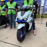 Tunggang uji Yamaha NVX 2025 di SIC