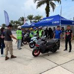 Tunggang uji Yamaha NVX 2025 di SIC