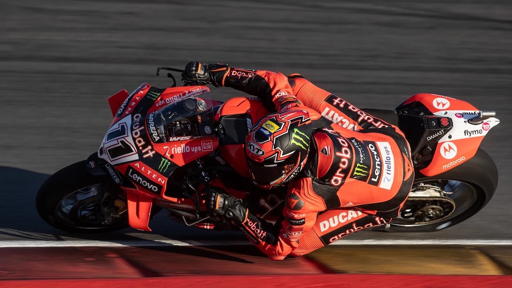 Nicolo Bulega juara Aragon WorldSBK 2025.