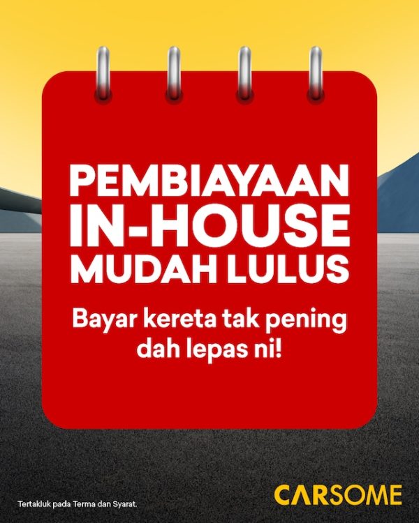 Carsome perkena Pakej Rakyat - Carsome Value Plus, beli kereta terpakai serendah RM199 sebulan.