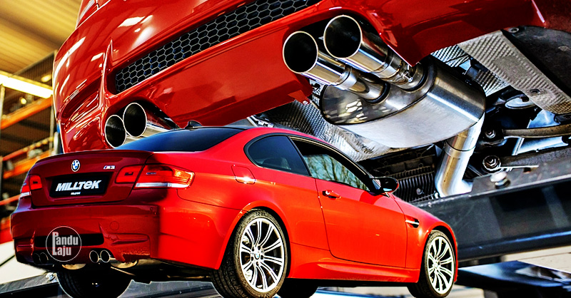 BMW M3 E92 daripada Milltek Sport