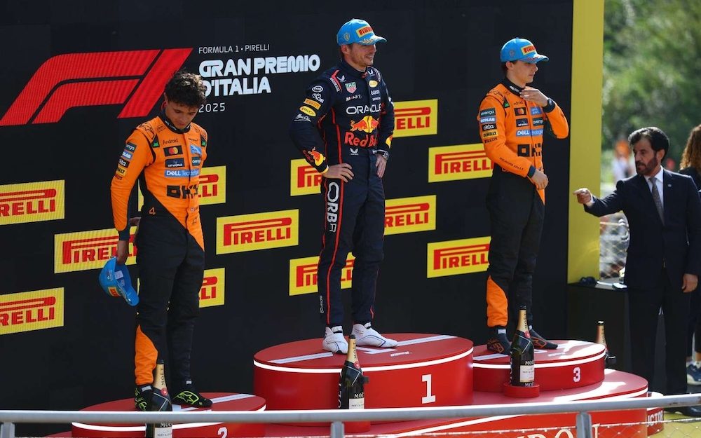 Max Verstappen juara GP Itali - F1 2025