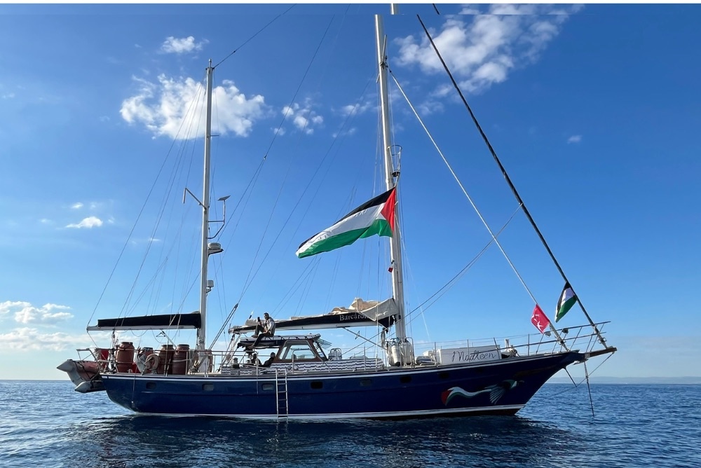 Konvoi kapal Global Sumud Flotilla ke Gaza