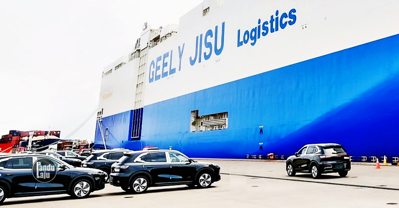 Geely memulakan pelayaran kapal Ro-Ro kedua, JISU Glory ke Eropah