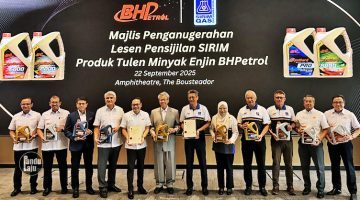 Minyak enjin BHPetrol dapat pensijilan SIRIM