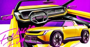 Model konsep Skoda Felicia Fun direka semula