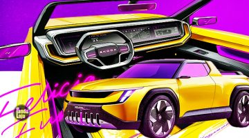 Model konsep Skoda Felicia Fun direka semula