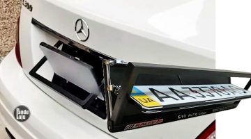 Peranti 'number plate flipper'