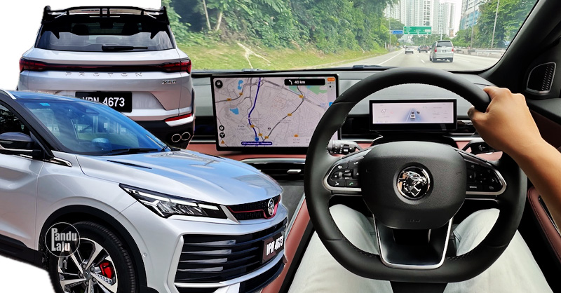 Pandu uji Proton X50 2026 ke Melaka