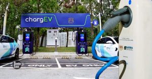 Stesen pengecas EV di Malaysia.