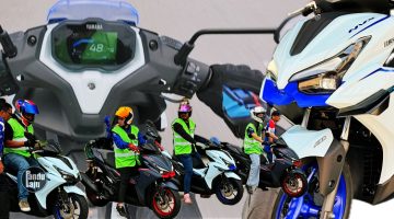 Tunggang uji Yamaha NVX 2025 di SIC
