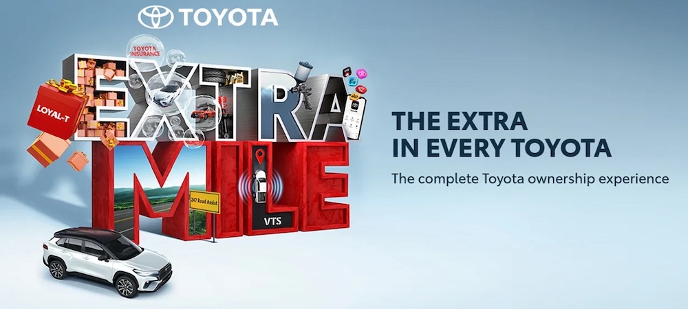 Toyota Extra Mile promo