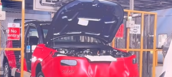 Video acah Proton Saga Serba Baharu