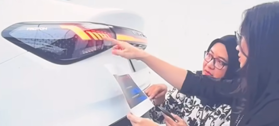 Video acah Proton Saga Serba Baharu