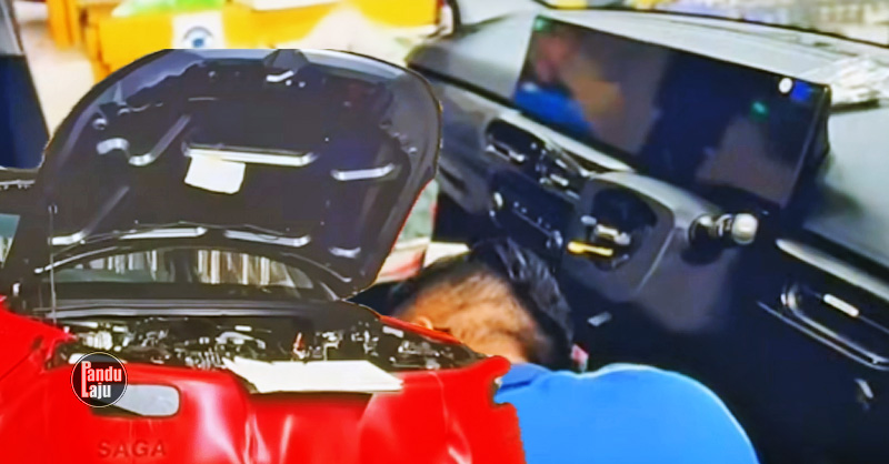 Video acah Proton Saga Serba Baharu