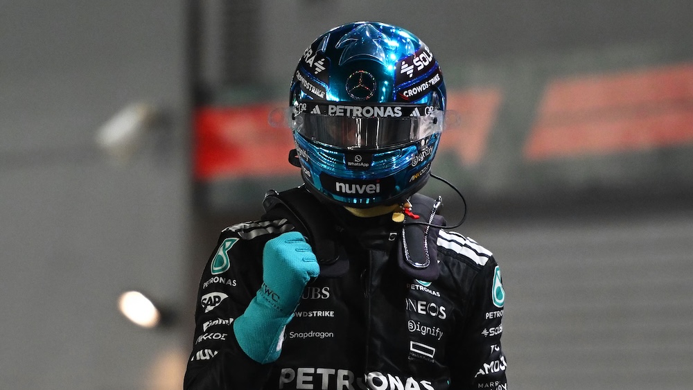 Pelumba Mercedes-AMG PETRONAS, George Russell menjadi juara F1 GP Singapura 2025