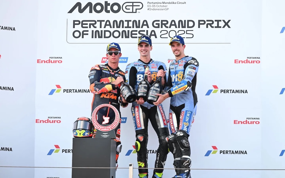 Fermin Aldeguer juara GP Indonesia, rookie kedua termuda menang MotoGP