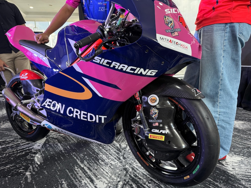 AEON Credit taja Hakim Danish, Moto3 Wildcard