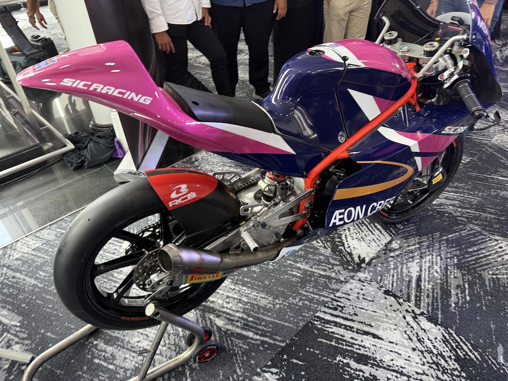 AEON Credit taja Hakim Danish, Moto3 Wildcard