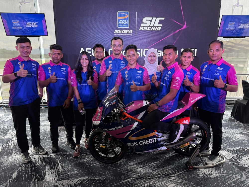 AEON Credit taja Hakim Danish, Moto3 Wildcard