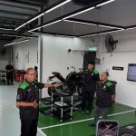 Modenas rasmi Pusat Teknikal Kawasaki (KTC) di Glenmarie