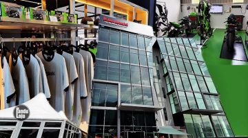 Modenas rasmi Pusat Teknikal Kawasaki (KTC) di Glenmarie