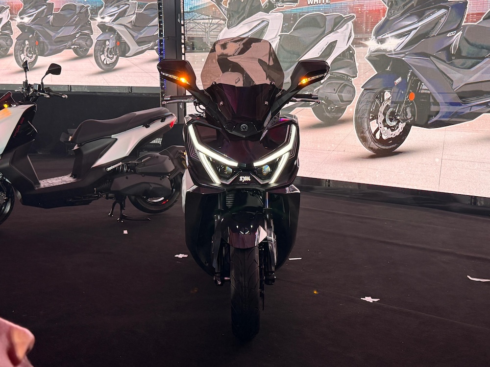 Skuter maksi premium SYM Cruisym 400i lancar di Malaysia