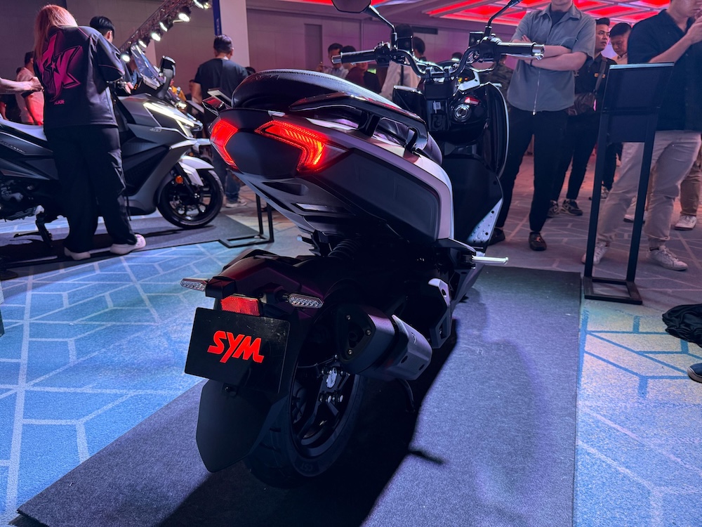 Skuter SYM NAGA 155 lancar di Malaysia