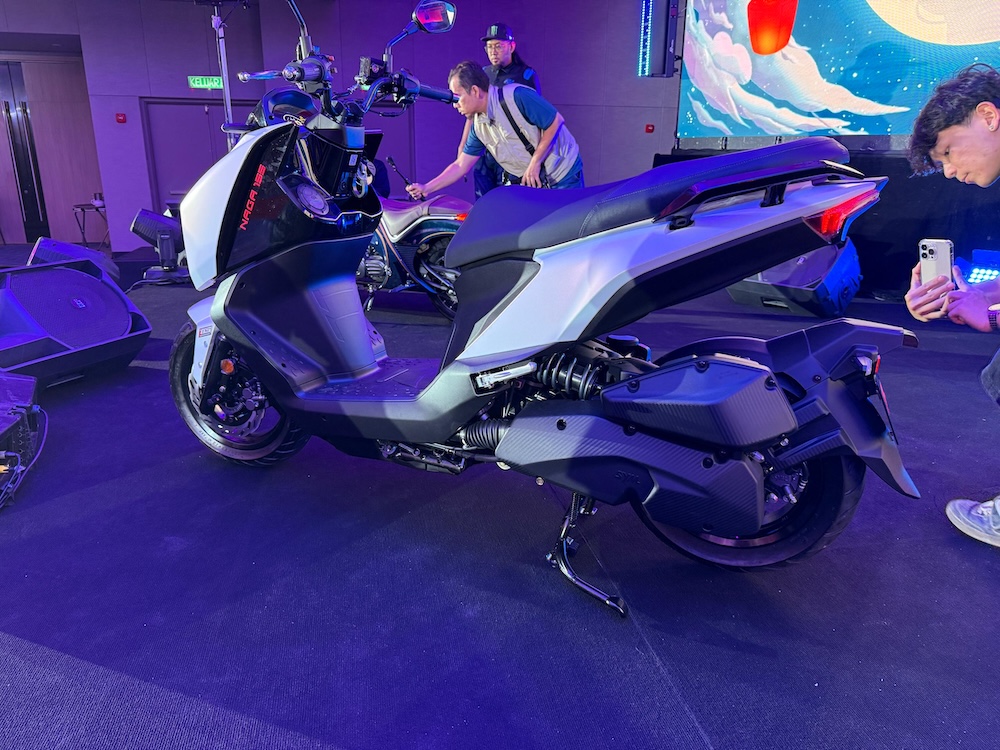 Skuter SYM NAGA 155 lancar di Malaysia