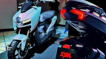 Skuter SYM NAGA 155 lancar di Malaysia