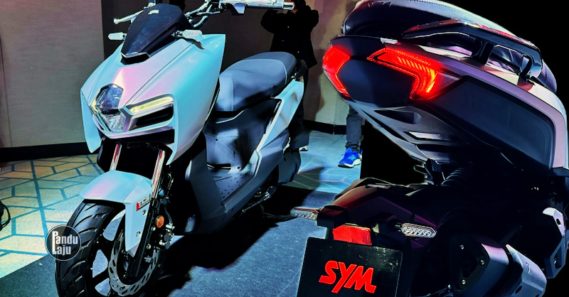 Skuter SYM Naga 155 lancar di Malaysia