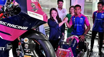 AEON Credit taja Hakim Danish, Moto3