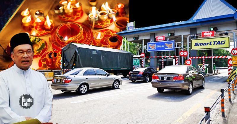 Kerajaan beri diskaun tol 50 peratus sempena Deepavali